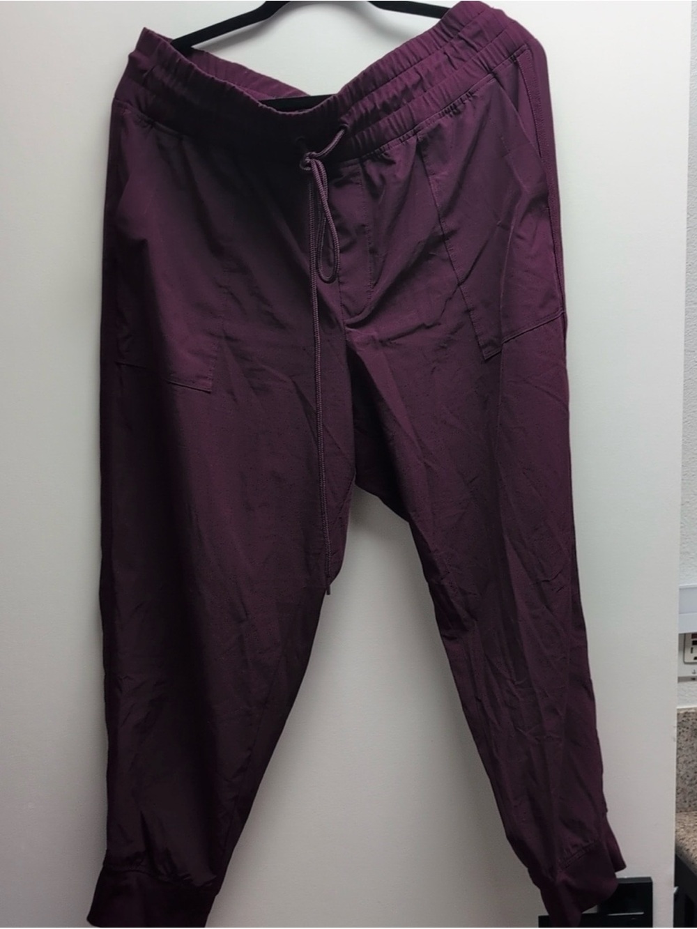 Lou & Grey Women's Drawstring
Joggers Dark Purple Plum XL